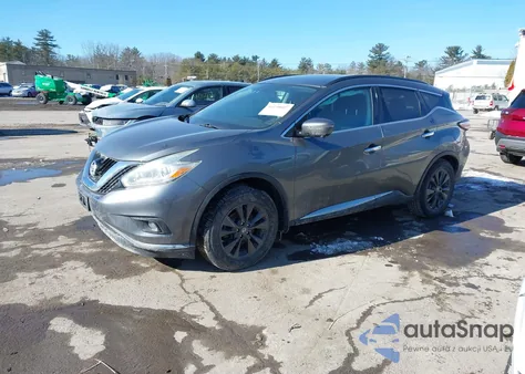 2017 Nissan Murano Sv z USA, uszkodzony, nr VIN 5N1AZ2MH9HN148275
